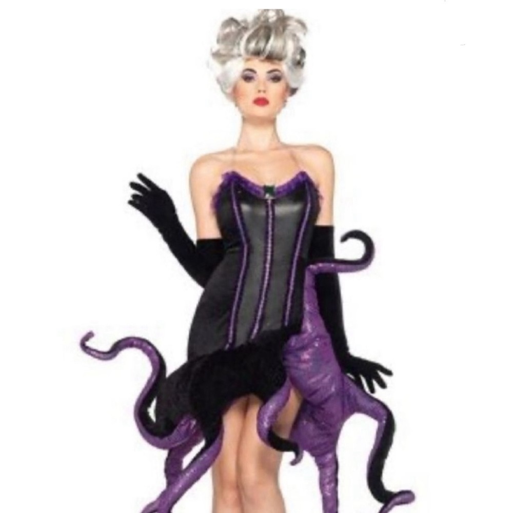 Black and Purple Tentacle Dress Costume